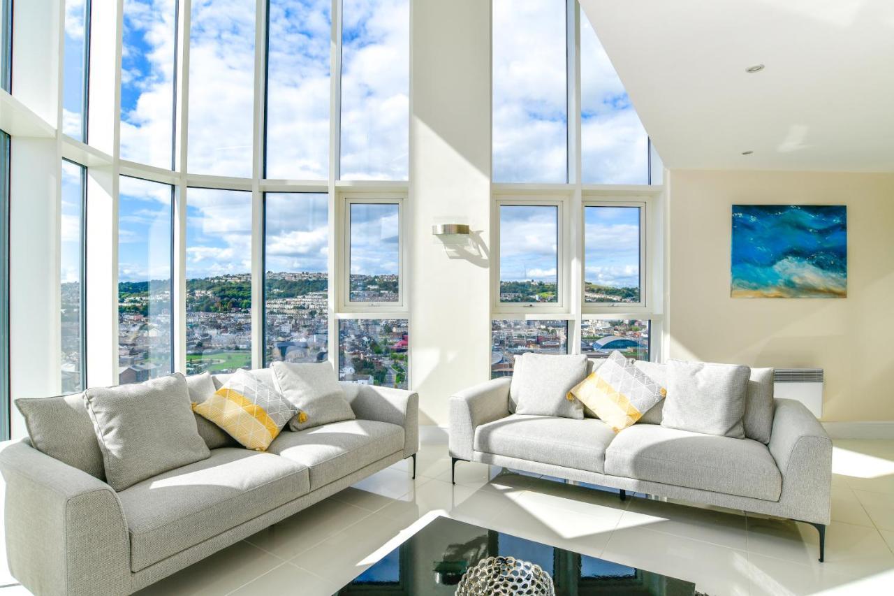 Just Stay Wales - Meridian Quay Penthouses Swansea Exterior foto