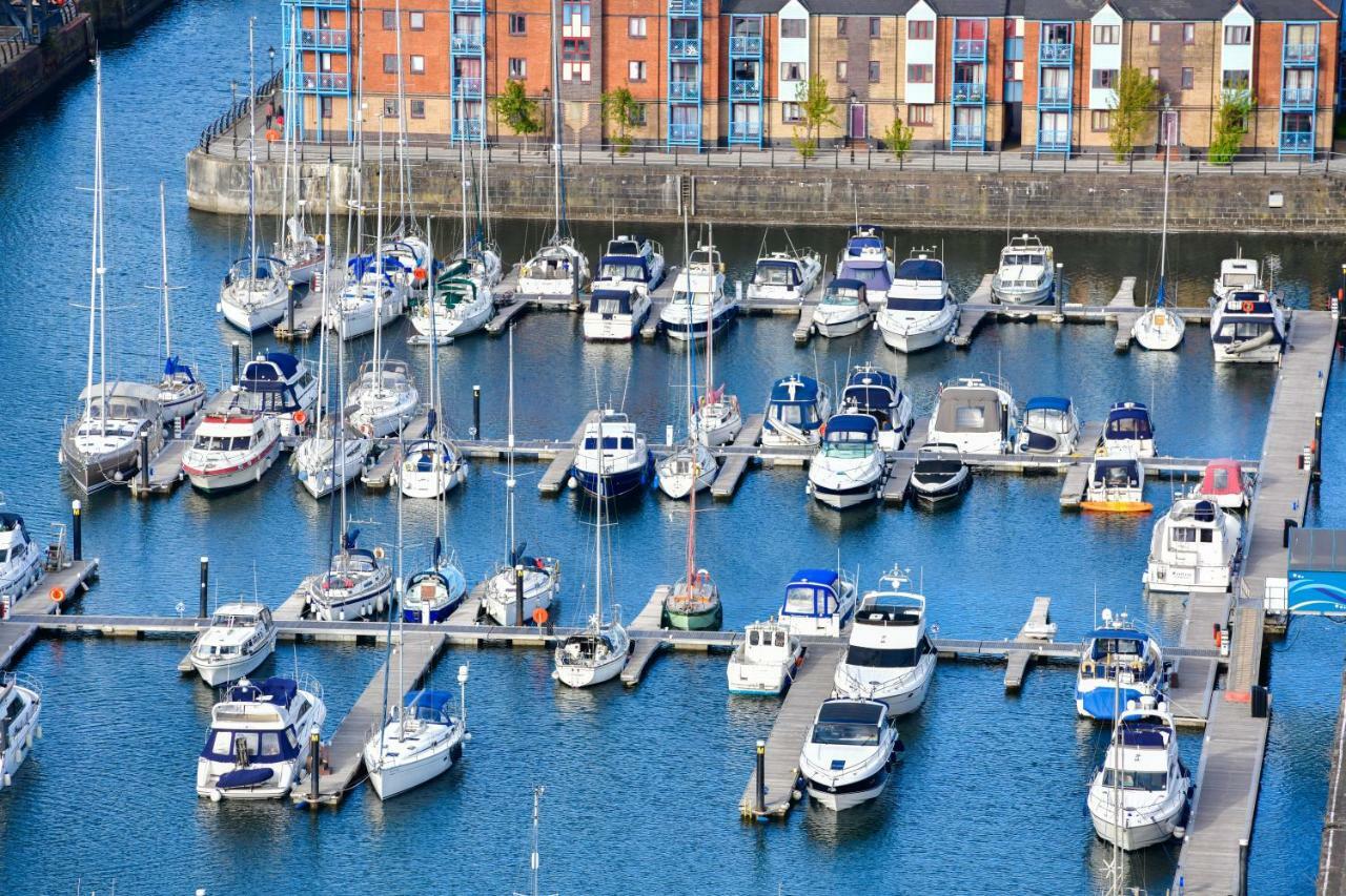 Just Stay Wales - Meridian Quay Penthouses Swansea Exterior foto